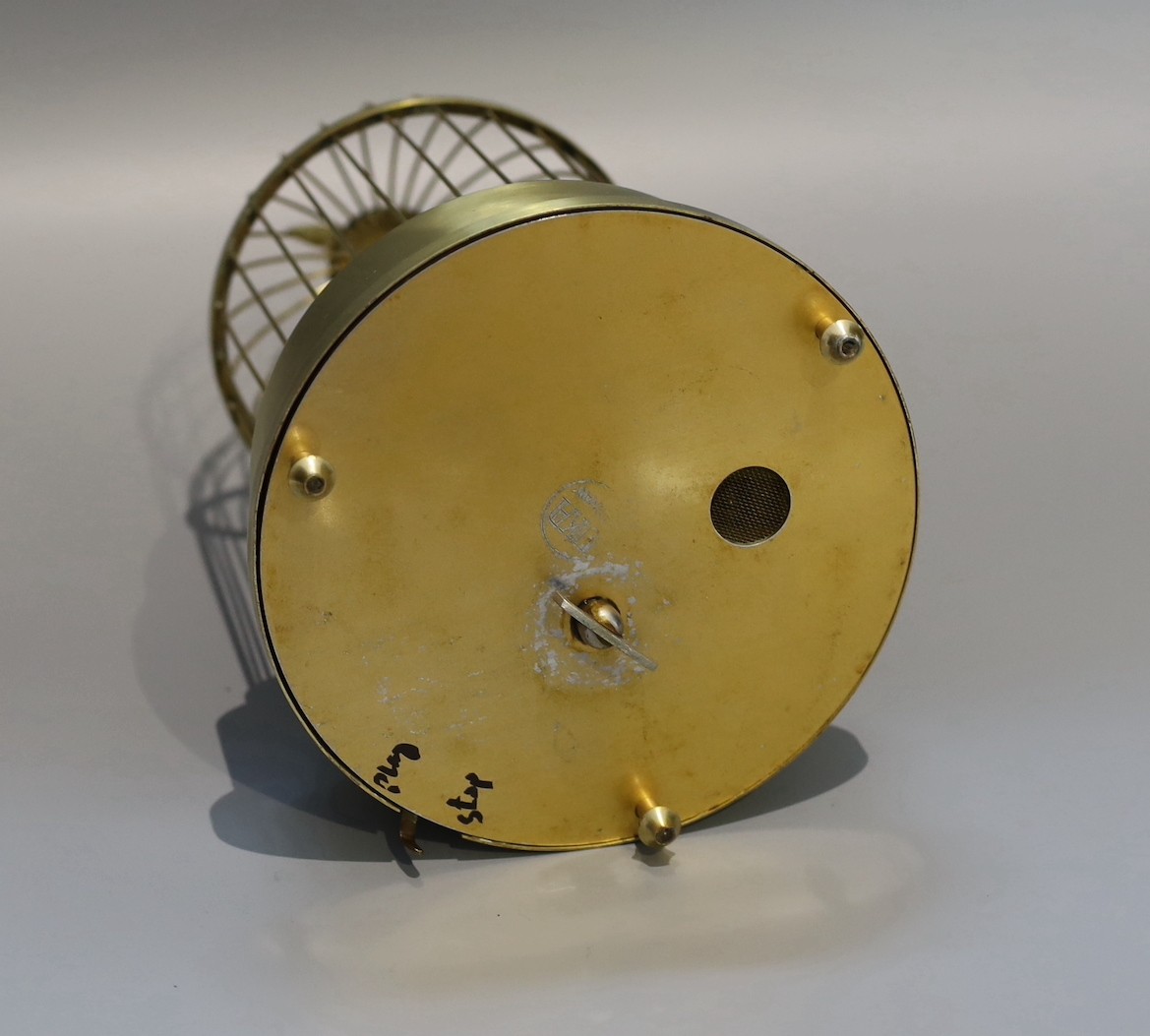 A 20th century German singing bird automaton, height 30cm